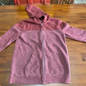 Boys zippered hoodie